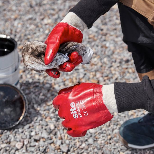 PVC-handsker Site XL