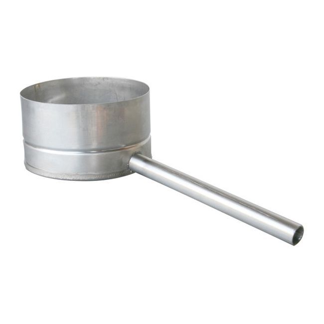 Rensebåndsleje Bundprop 200 mm Rustfrit Stål