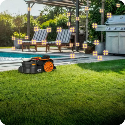 Robotplæneklipper Kabelfri RTK V-SLAM 3000 m² WR330E