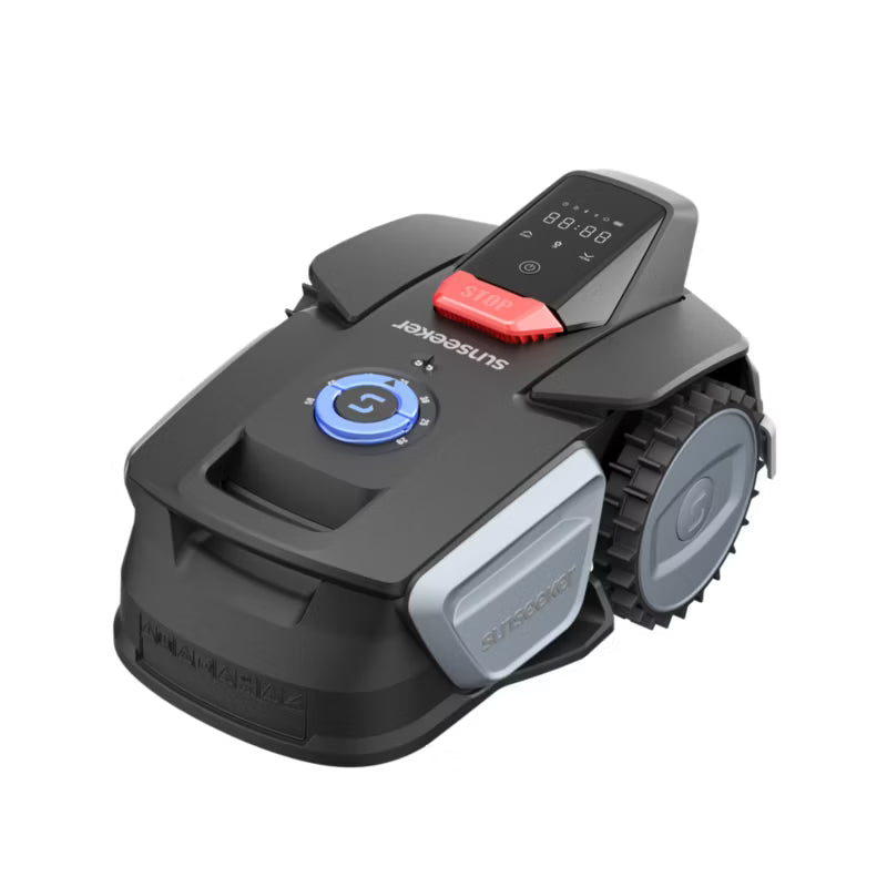 Robotplæneklipper V1 300 m² 16 cm med Garage