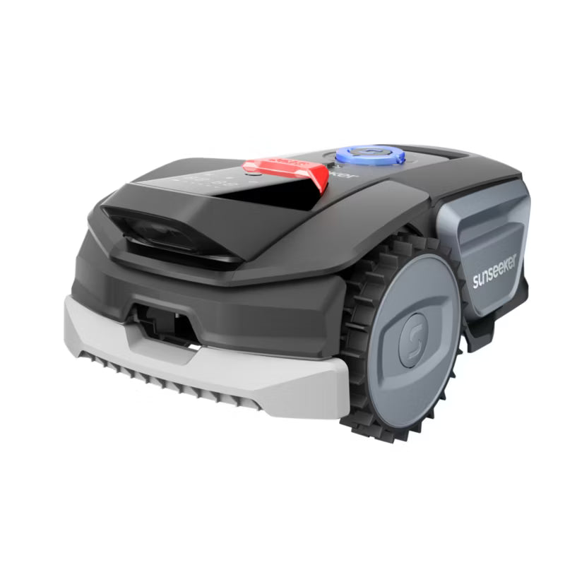 Robotplæneklipper V1 300 m² 16 cm med Garage