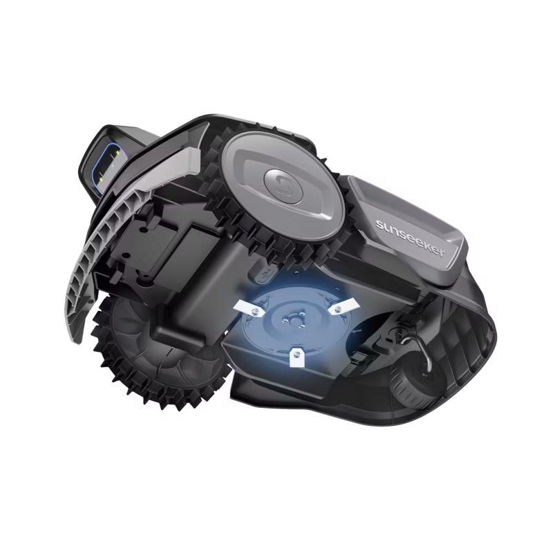 Robotplæneklipper V1 300 m² 16 cm med Garage