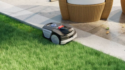 Robotplæneklipper V1 300 m² 16 cm med Garage