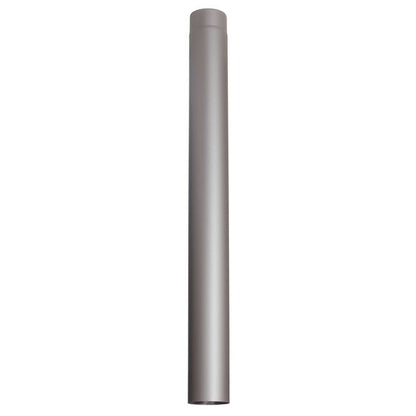 Røgrør Lige Ø110 mm 1 m Sort