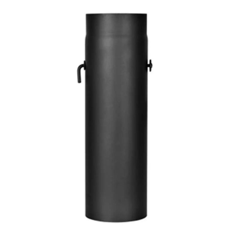 Røgrør med Spjæld Ø150 mm 0,5 m