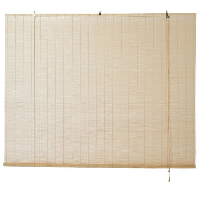 Bambus rullegardin 180 x 180 cm i naturlig farve