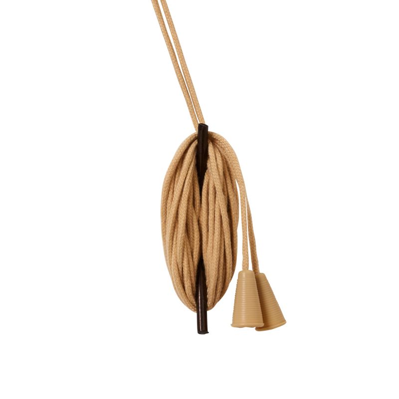 Bambus rullegardin 180 x 180 cm i naturlig farve