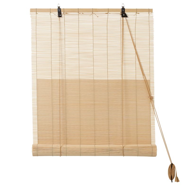 Bambus rullegardin 60 x 180 cm naturlig