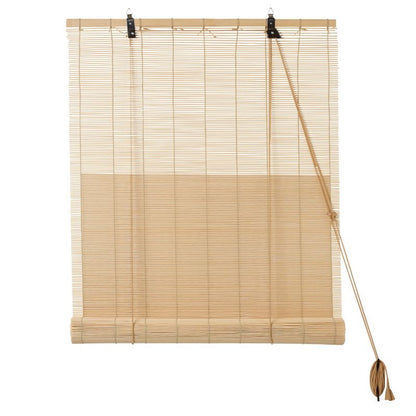 Bambus rullegardin 60 x 180 cm naturlig