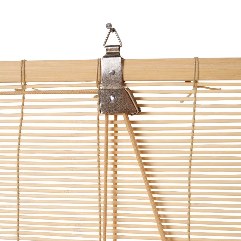 Bambus rullegardin 90 x 180 cm naturlig