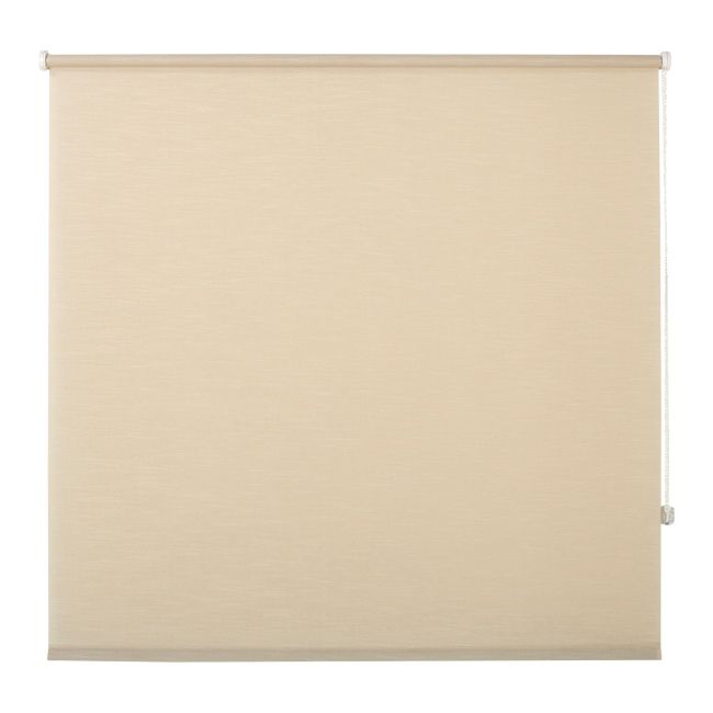 Basic rullegardin 117 x 160 cm i cremefarve