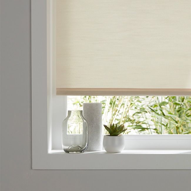 Basic rullegardin 52 x 160 cm i creme