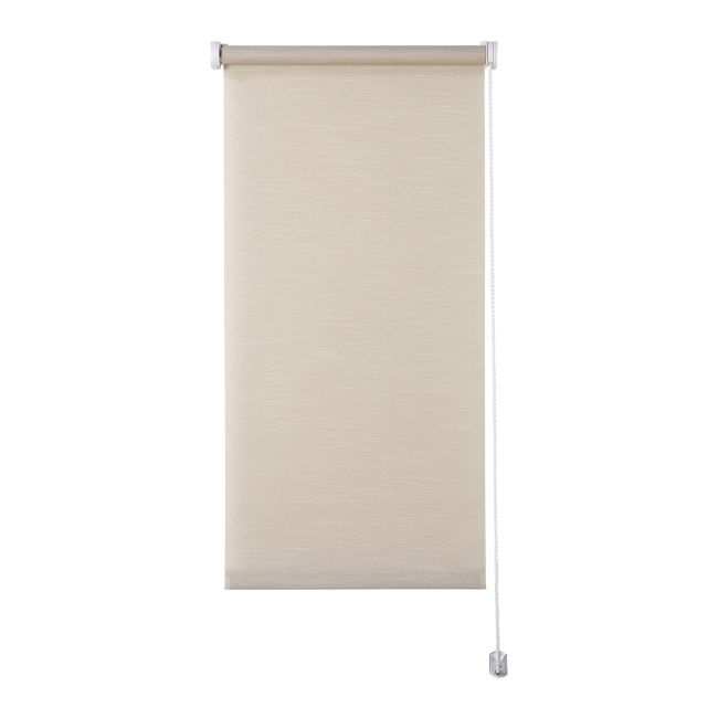 Basic rullegardin 72 x 240 cm i cremefarve