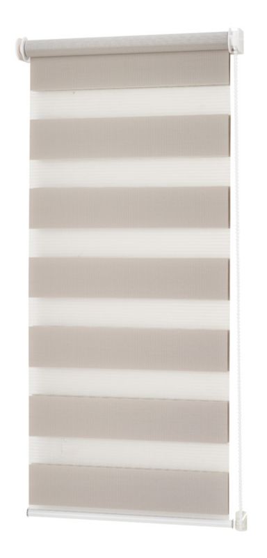 Dags- og nat rullegardin Colours Elin 36,5 x 140 cm beige