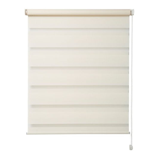 Dags- og natrullegardin Colours Elin 71,5 x 215 cm beige