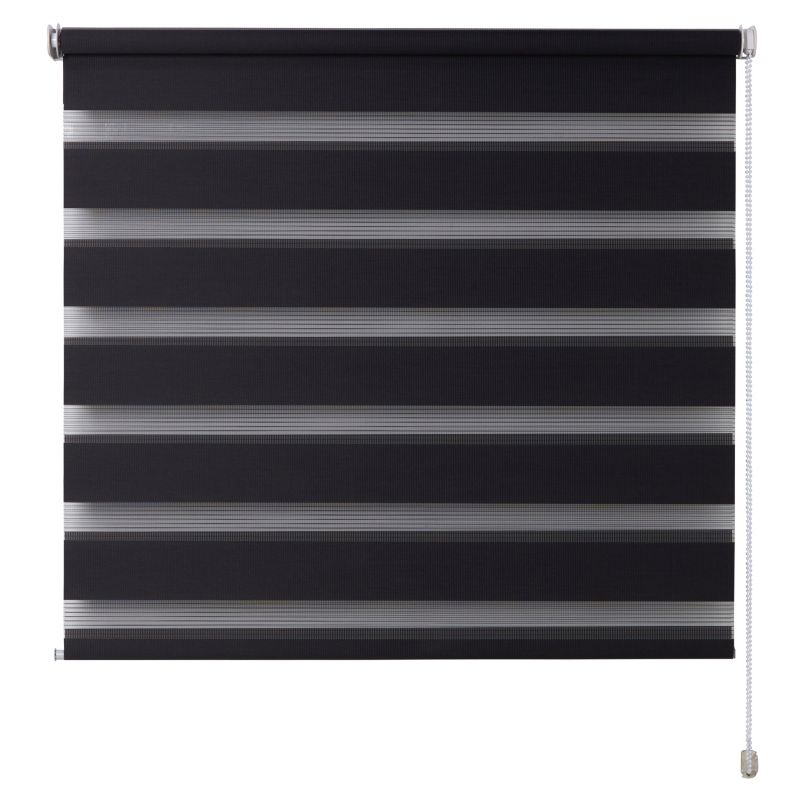 Dags-/nat-rullegardin Colours Elin 71,5 x 240 cm antracit