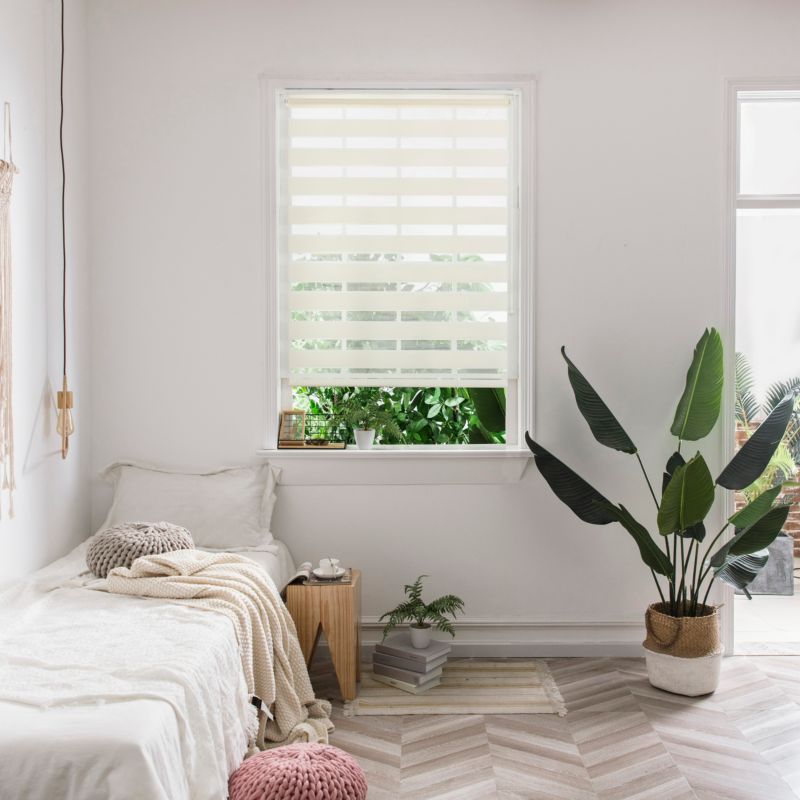 Colours Elin dag-nat rullegardin 71,5 x 240 cm beige