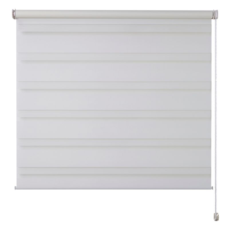 Dags-/nat-rullegardin Colours Elin 86,5 x 180 cm hvid