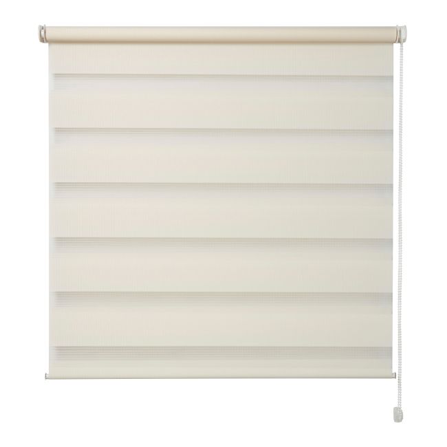 Dags- og nat rullegardin Colours Elin 96,5 x 140 cm beige