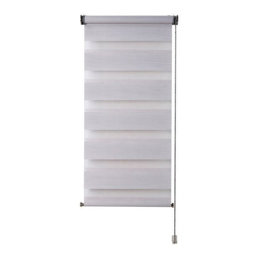 Dags- og nat rullegardin Colours Kala 36,5 x 180 cm i creme