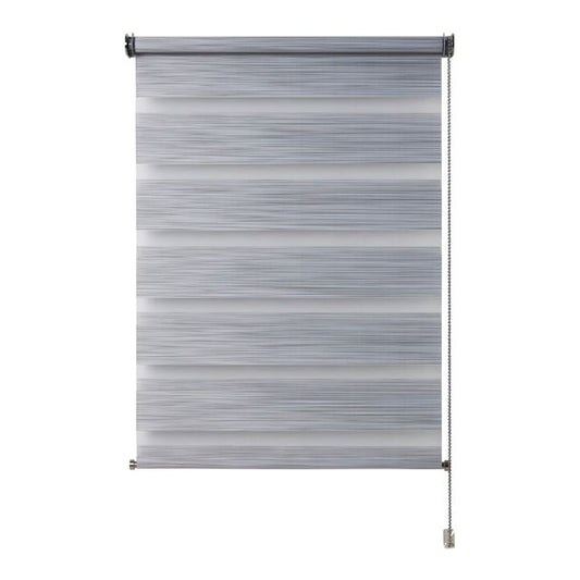 Dags-/nat-rullegardin Colours Kala 71,5 x 240 cm grå