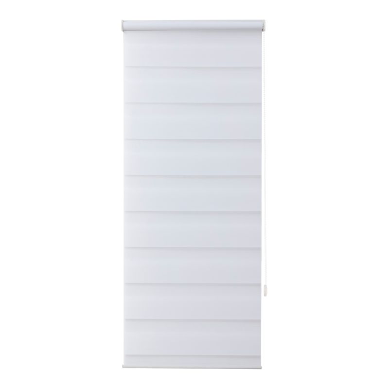 GoodHome dag-nat rullegardin 37,3 x 160 cm i off-white