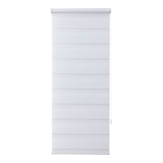 GoodHome dag-nat rullegardin 37,3 x 160 cm i off-white