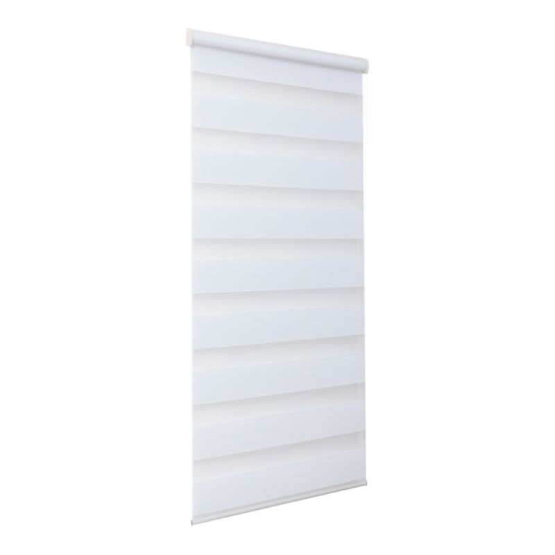 GoodHome dag-nat rullegardin 37,3 x 160 cm i off-white
