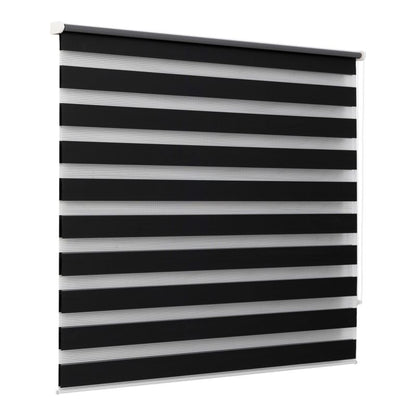 GoodHome Elin dag-nat rullegardin 157,3 x 160 cm sort
