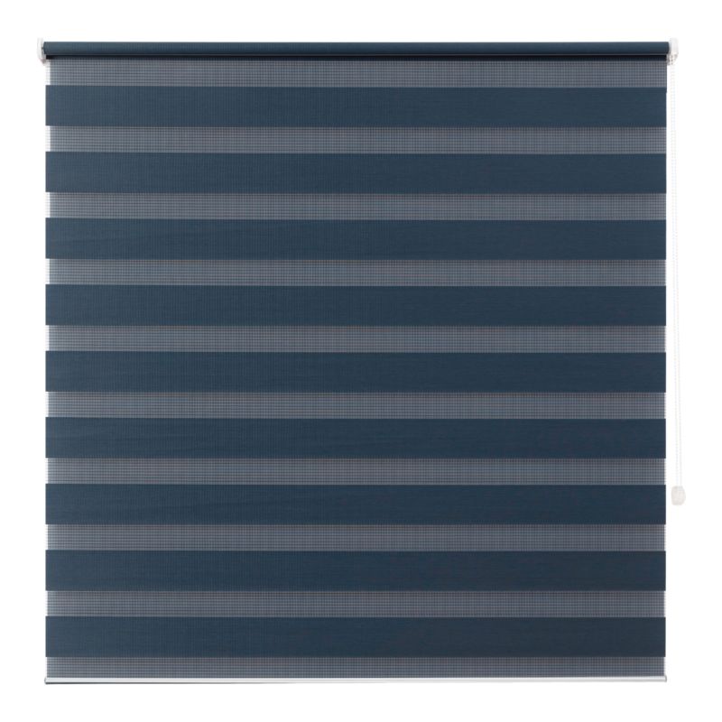 GoodHome Elin dag/nat rullegardin 157,3 x 160 cm i navyblå