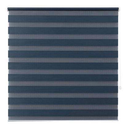 GoodHome Elin dag/nat rullegardin 157,3 x 160 cm i navyblå