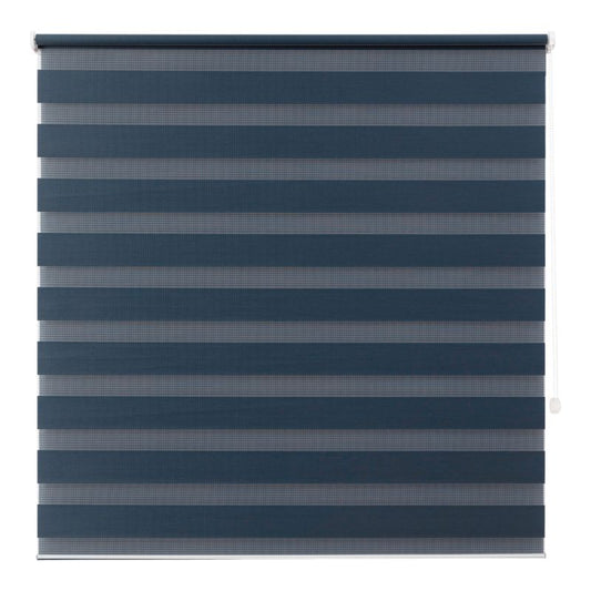 GoodHome Elin dag/nat rullegardin 157,3 x 160 cm i navyblå
