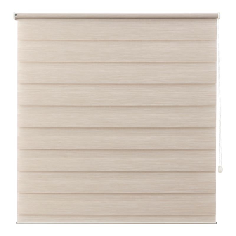 GoodHome Elin dag-nat rullegardin 157,3 x 160 cm lys beige