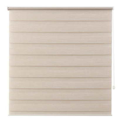 GoodHome Elin dag-nat rullegardin 157,3 x 160 cm lys beige