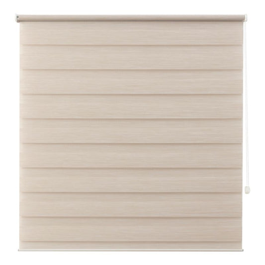GoodHome Elin dag-nat rullegardin 157,3 x 160 cm lys beige