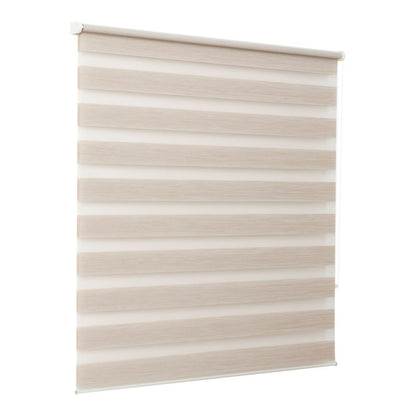 GoodHome Elin dag-nat rullegardin 157,3 x 160 cm lys beige