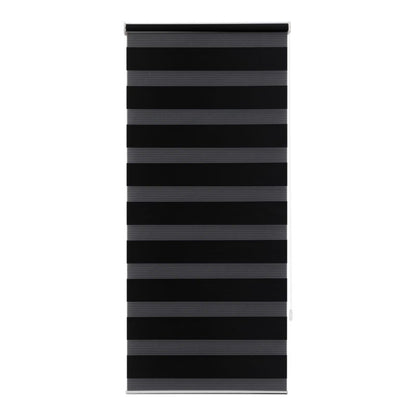 GoodHome Elin dag-nat rullegardin 42,3 x 160 cm mat-sort