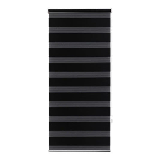 GoodHome Elin dag-nat rullegardin 42,3 x 160 cm mat-sort