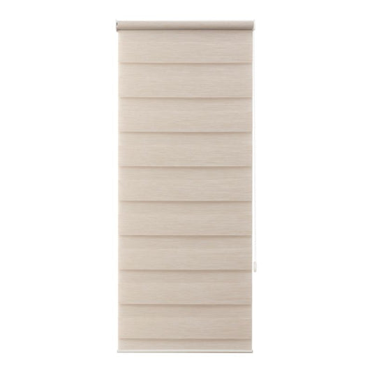 GoodHome Elin dag-nat rullegardin 42,3 x 160 cm lys beige