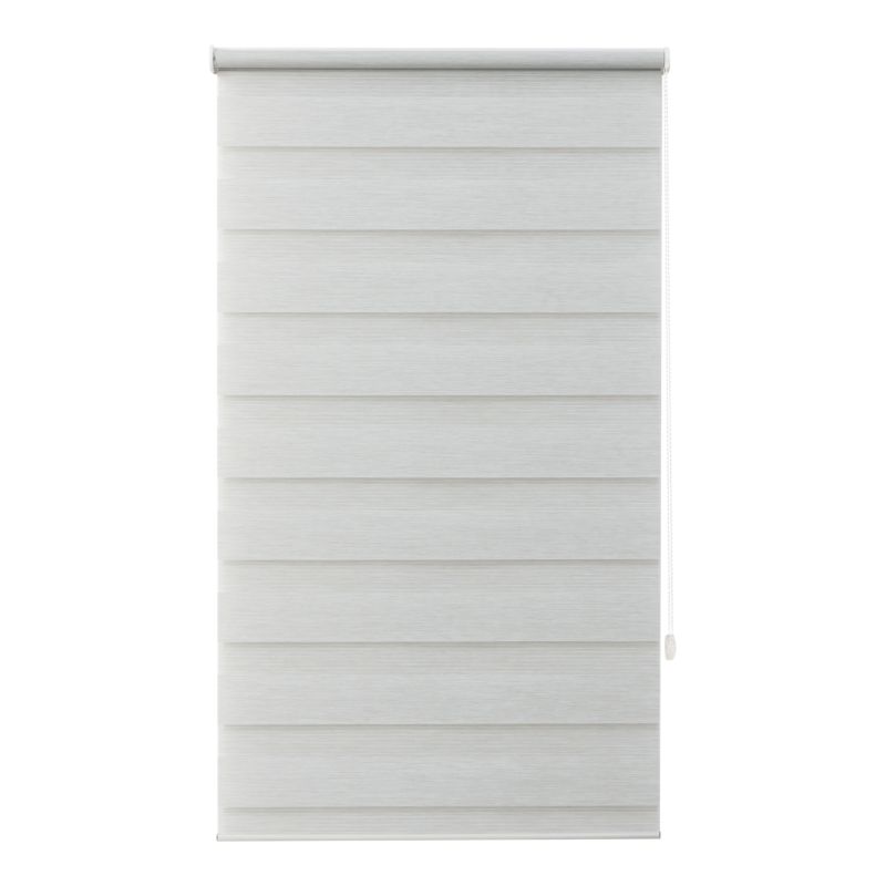 GoodHome Elin dag-nat rullegardin 52,3 x 160 cm hvid