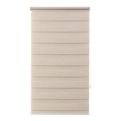 GoodHome Elin dag-nat rullegardin 57,3 x 160 cm lys beige