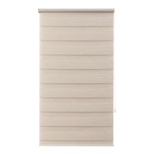 GoodHome Elin dag-nat rullegardin 57,3 x 160 cm lys beige