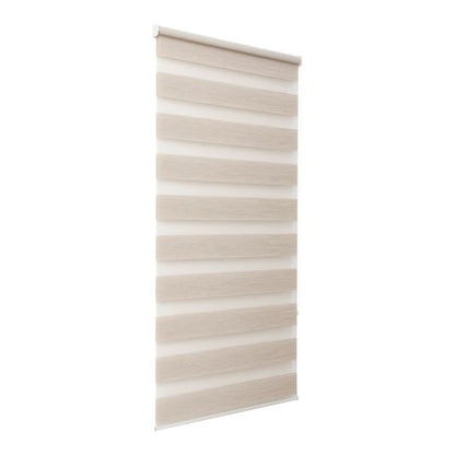 GoodHome Elin dag-nat rullegardin 57,3 x 160 cm lys beige