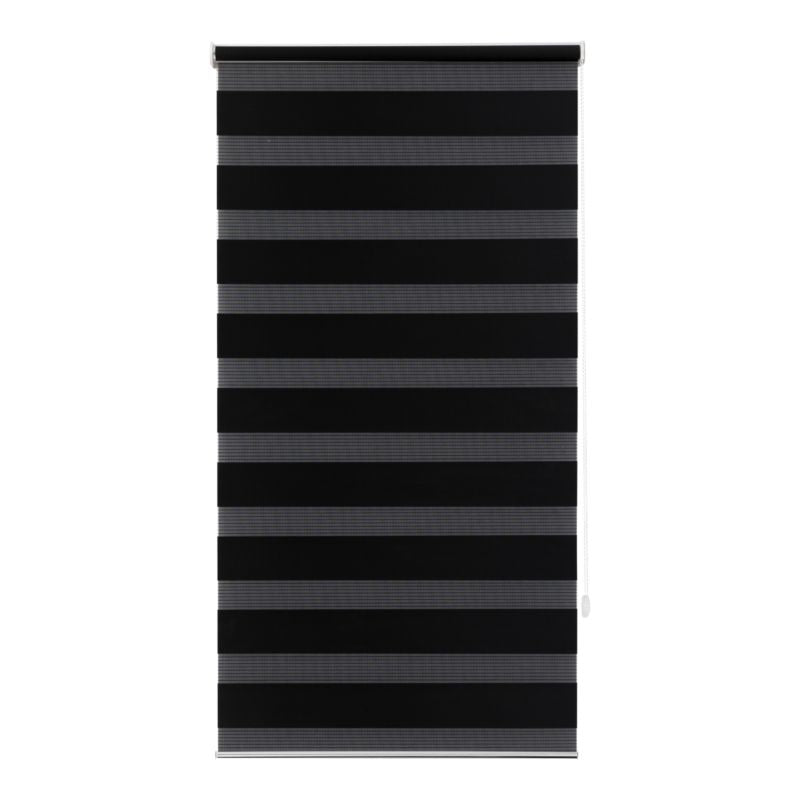 GoodHome Elin dag/nat rullegardin 62,3 x 160 cm sort