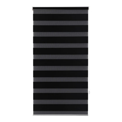 GoodHome Elin dag/nat rullegardin 62,3 x 160 cm sort