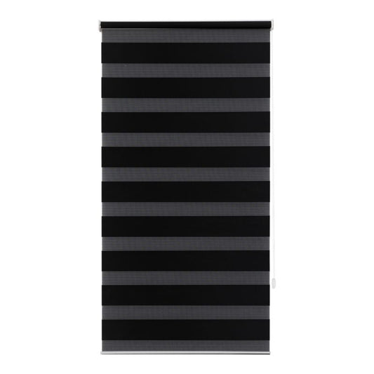 GoodHome Elin dag/nat rullegardin 62,3 x 160 cm sort