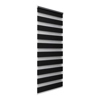GoodHome Elin dag/nat rullegardin 62,3 x 160 cm sort
