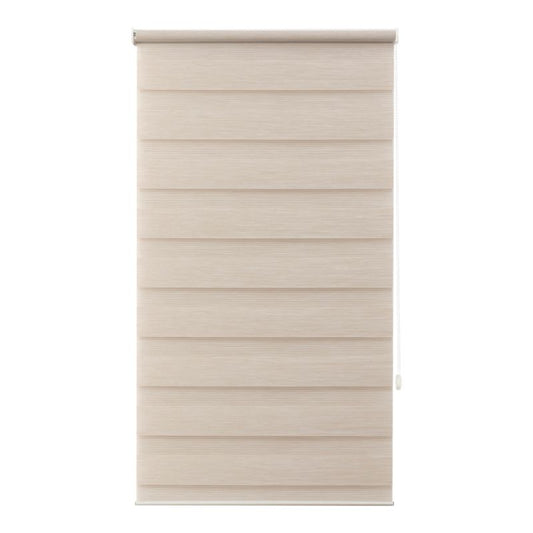 GoodHome Elin dag/nat rullegardin 62,3 x 160 cm lys beige