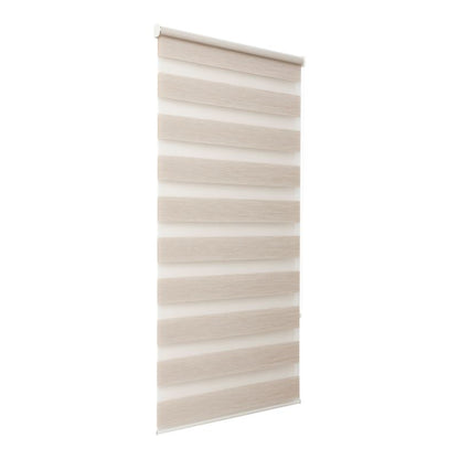 GoodHome Elin dag/nat rullegardin 62,3 x 160 cm lys beige
