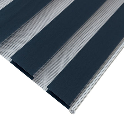 GoodHome Elin dag-nat rullegardin 68,8 x 240 cm i navyblå